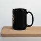 Before You Say Yes Black Glossy Mug