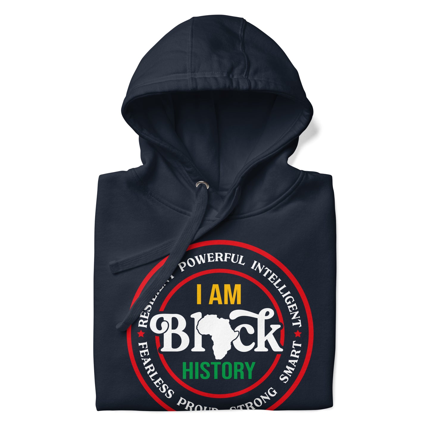 I am Black History Premium Unisex Hoodie