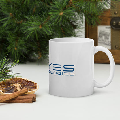 Keyes Technologies White glossy mug