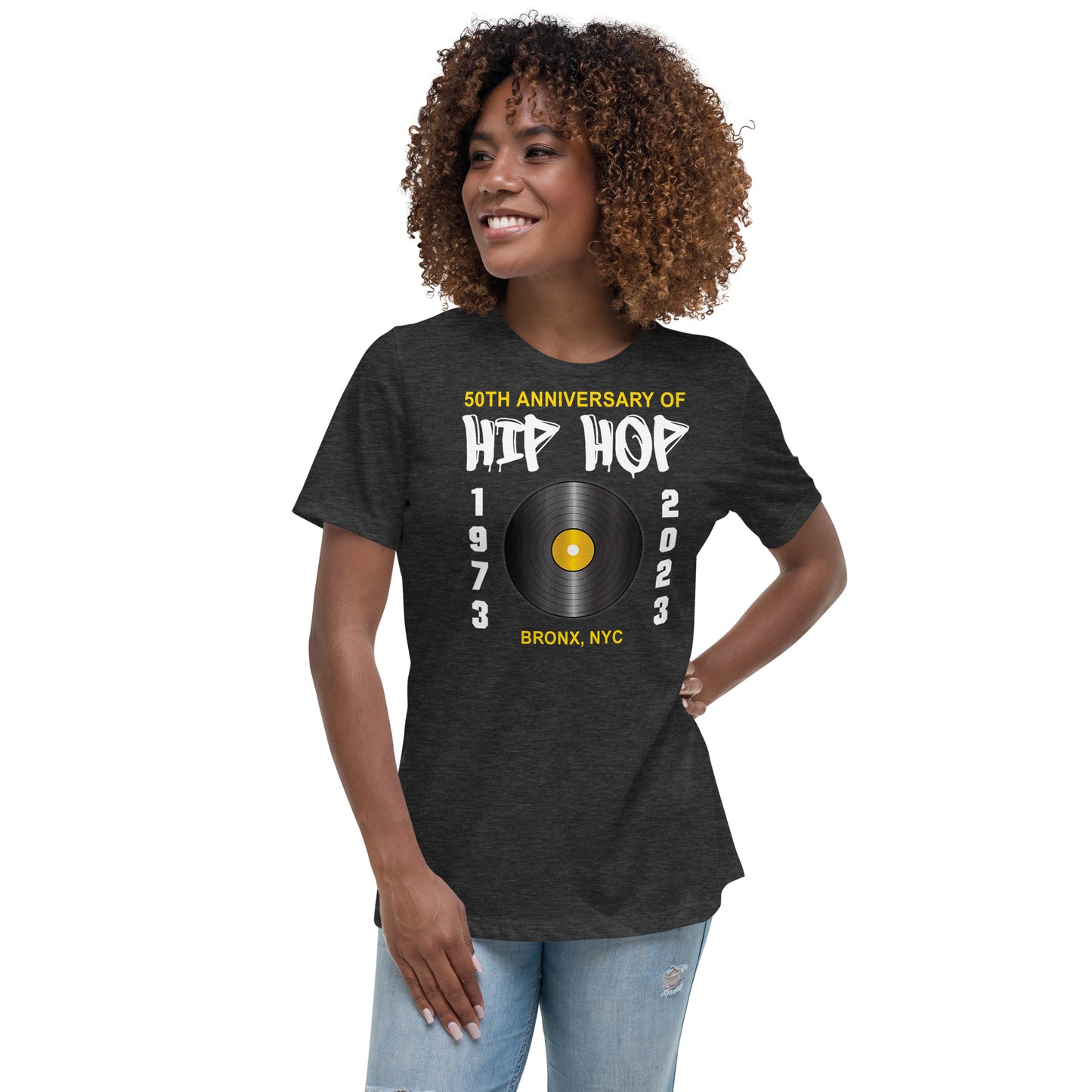 50th Hiphop V2 Women's Relaxed T-Shirt