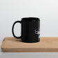 I Am My Brothers Keeper Masonic Black Glossy Mug