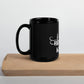I Am My Brothers Keeper Masonic Black Glossy Mug