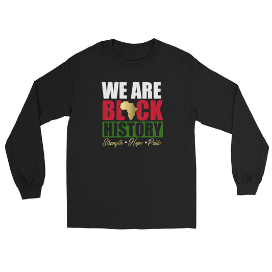 We Are Black History Men’s Long Sleeve Shirt