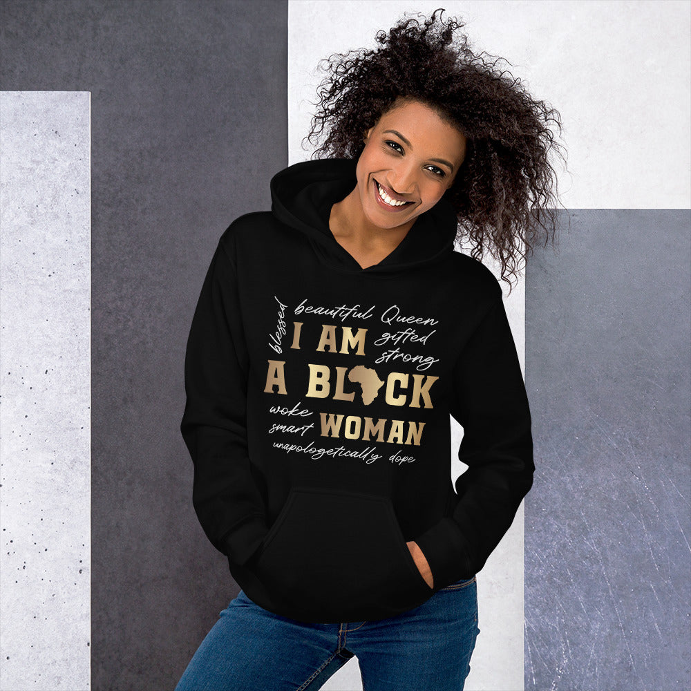 I am a Black Woman Unisex Hoodie